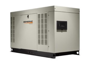 Photo of the Generac 25kw PROTECTOR with 200A ATS generator.